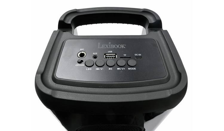 Lexibook Large Bluetooth Speaker with Microphones