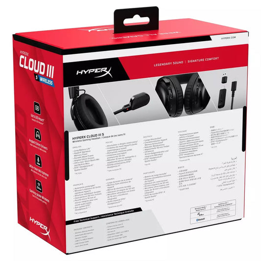 HyperX Cloud III S Wireless Gaming Headset PS, Switch & PC