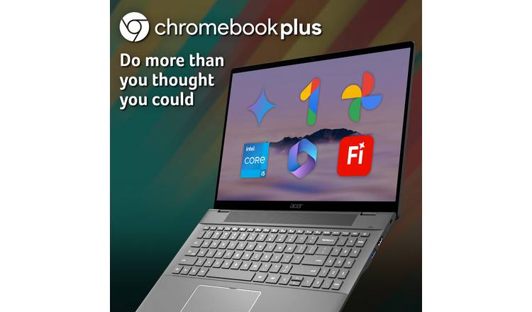 Acer CB516-1H 16in Intel i5 8GB 256GB Chromebook Plus