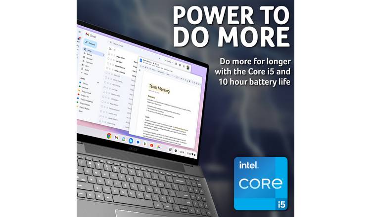 Acer CB516-1H 16in Intel i5 8GB 256GB Chromebook Plus