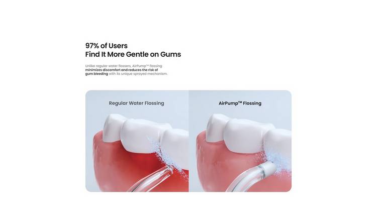 Oclean A10 AirPump Water Flosser - White