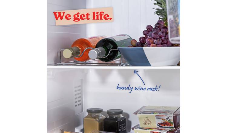 Russell Hobbs RH90AFF201SS American Fridge Freezer - S/Steel