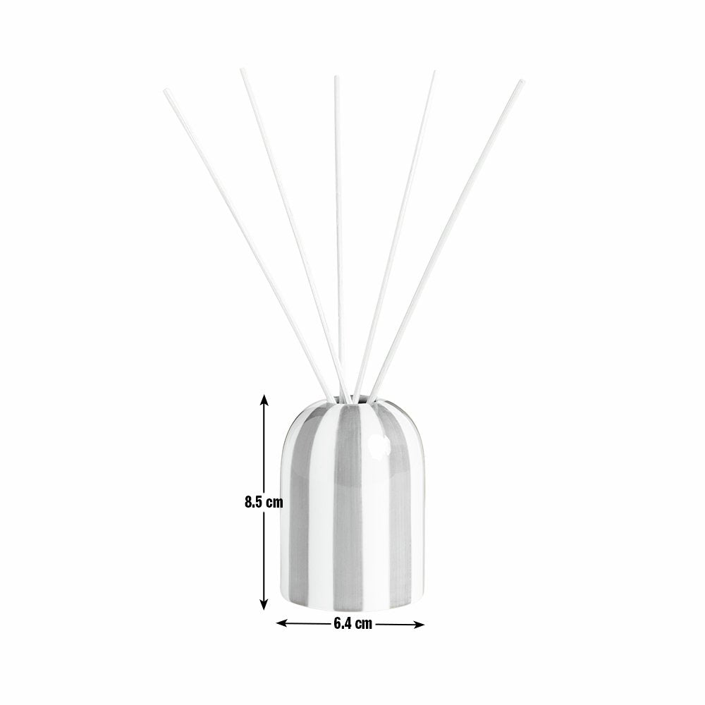 Habitat 150ml Ceramic Reed Diffuser - Wild Basil & Lemon