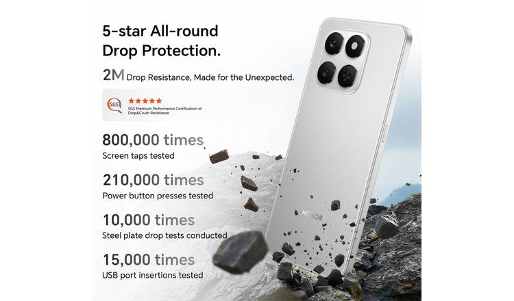 SIM Free HONOR 400 Smart 5G 256GB AI Phone - Velvet Black