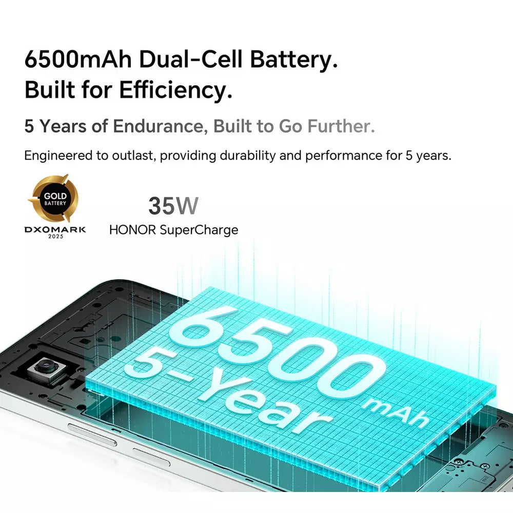 SIM Free HONOR 400 Smart 4G 128GB AI Mobile Phone - Gold