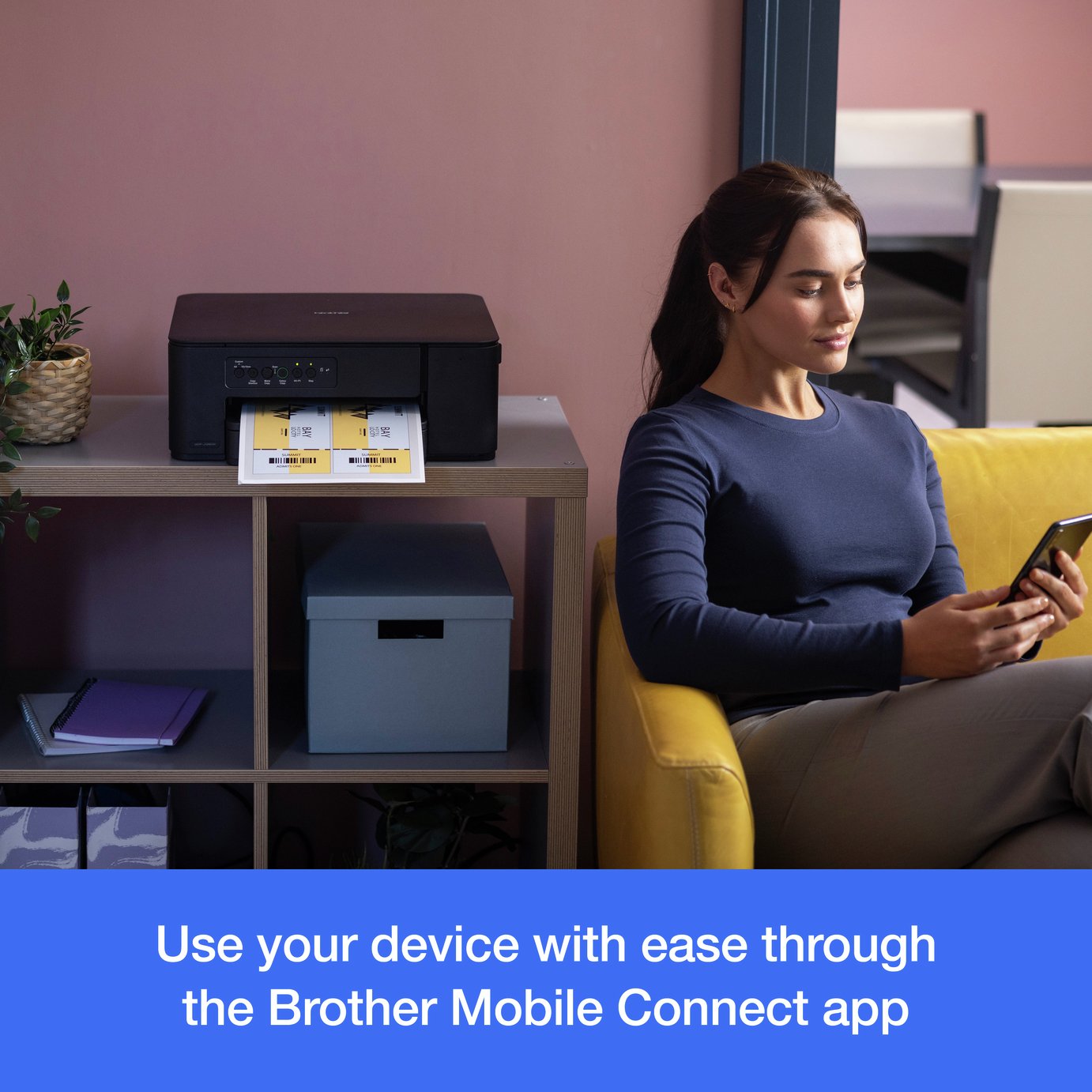 Brother DCP-J1260W Compact 3-in-1 Wireless Inkjet Printer