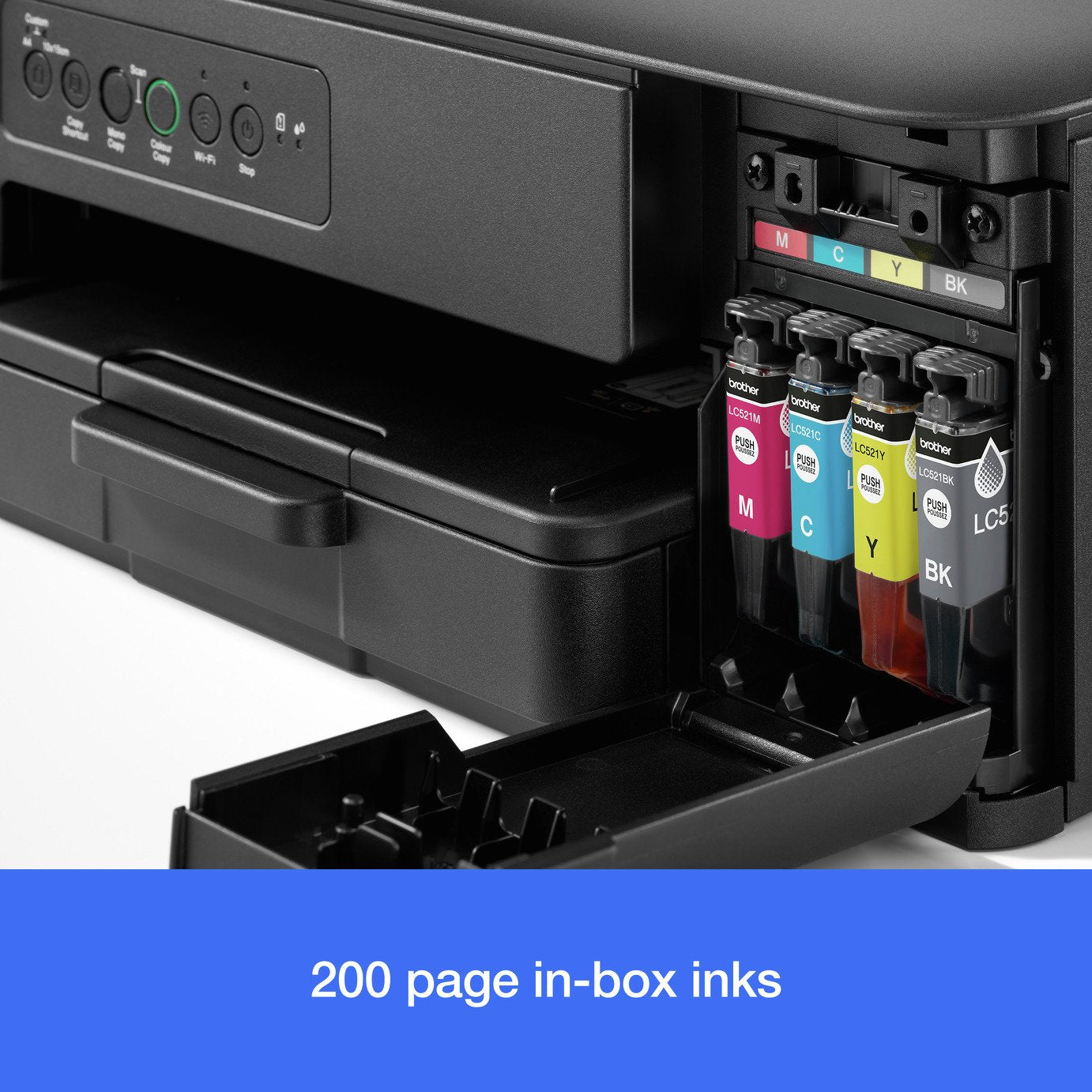 Brother DCP-J1260W Compact 3-in-1 Wireless Inkjet Printer