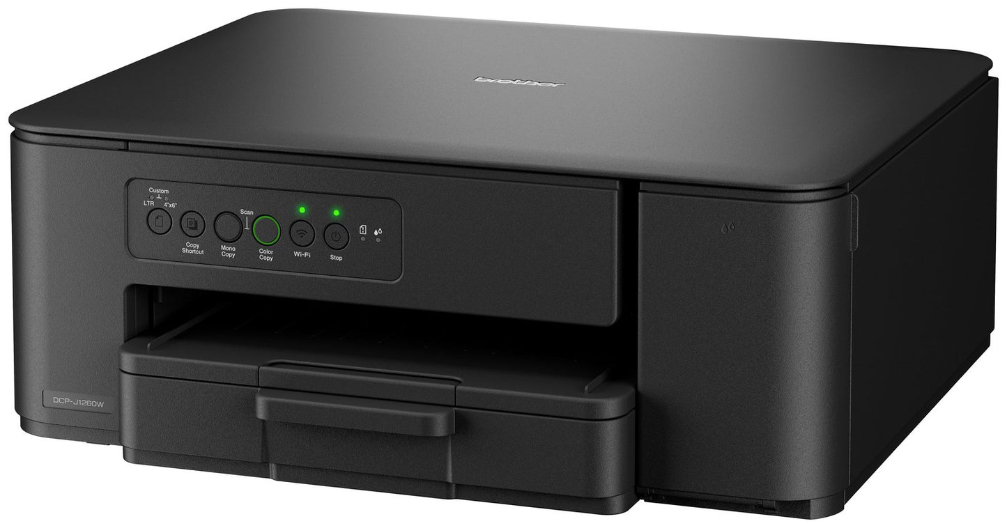 Brother DCP-J1260W Compact 3-in-1 Wireless Inkjet Printer