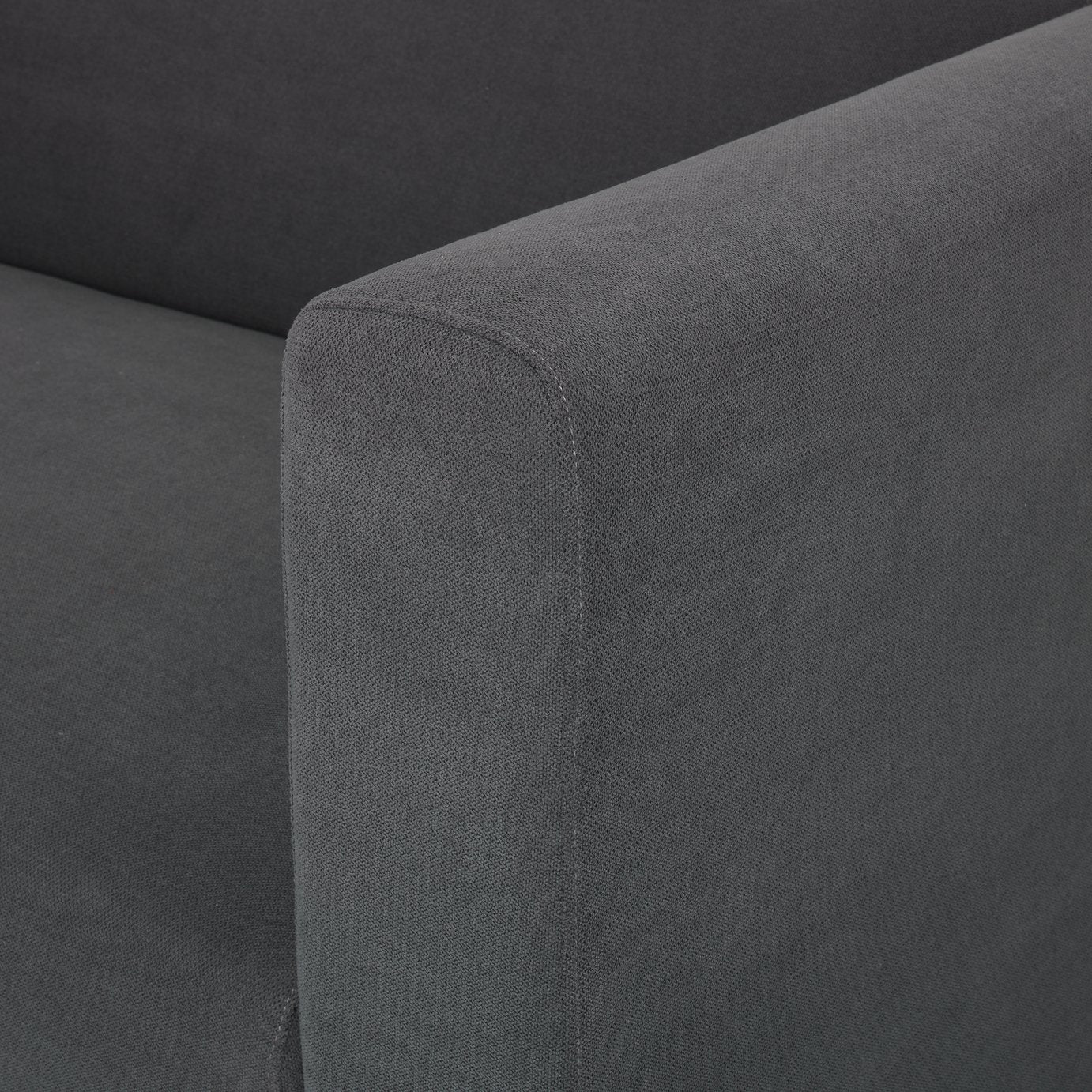 Argos Home Moda Fabric 2 Seater Sofa - Grey