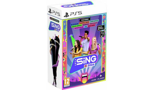 Let's Sing 2026 2-Mic PS5 Game