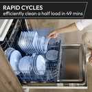 Hoover HIP 3C7E0S 80 Full Size Integrated Dishwasher - White
