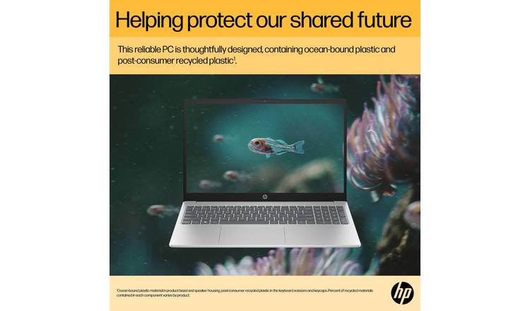 HP 15-fc0059na 15.6in AMD Ryzen 7 16GB 1TB Laptop - Silver