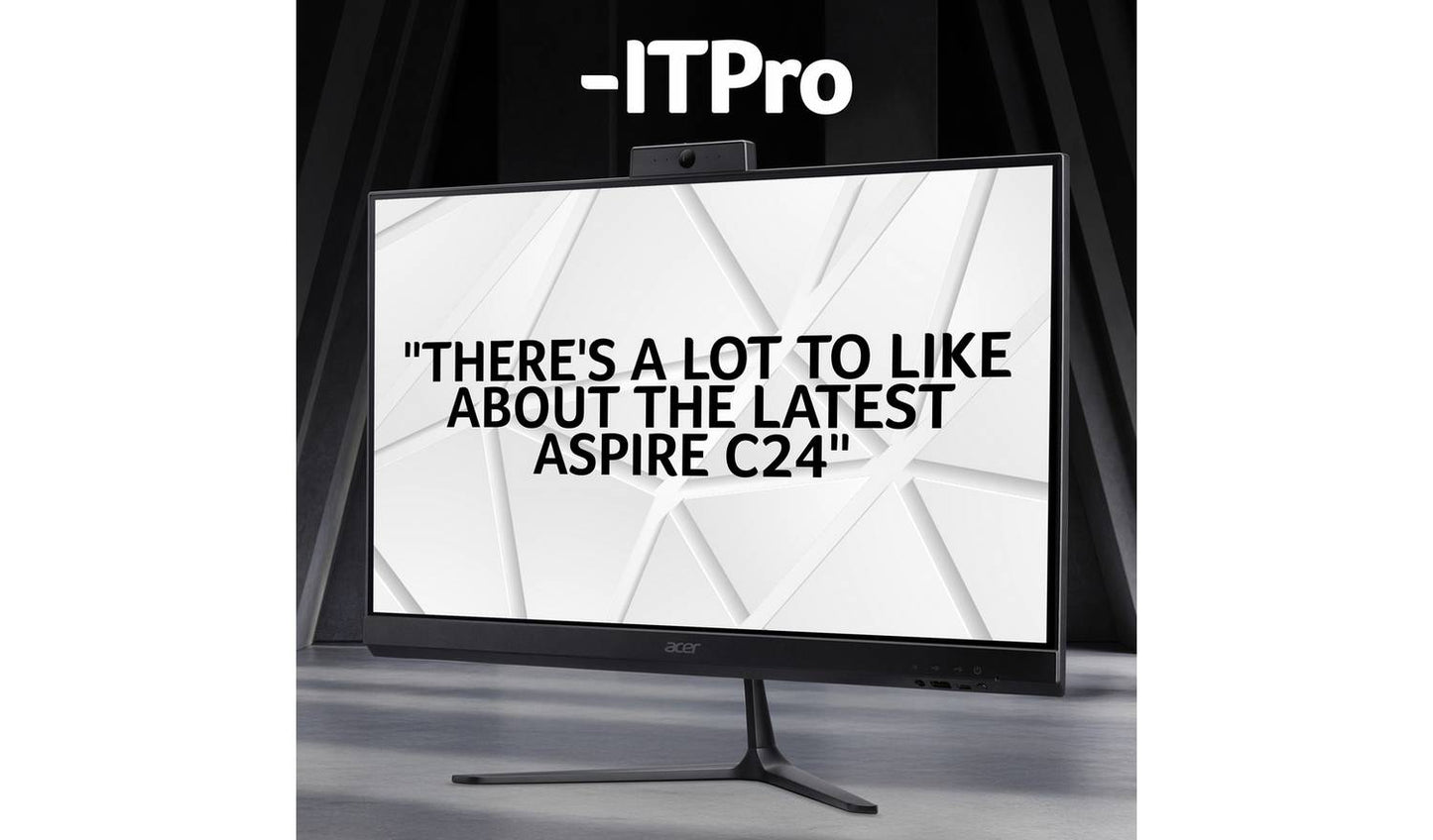 Acer AiO 24Inch N100 8GB 256GB All-in-One PC