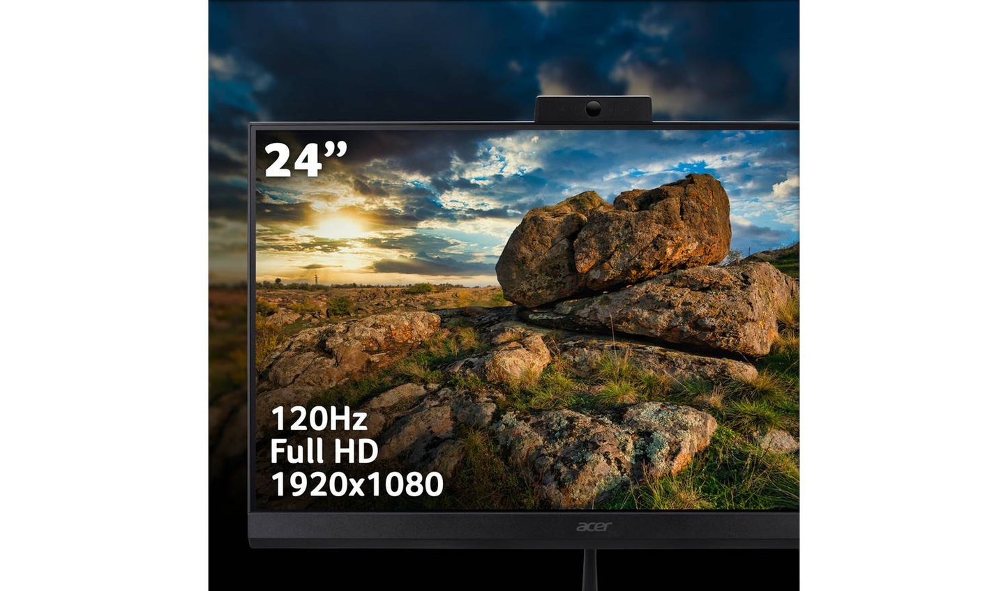Acer AiO 24Inch N100 8GB 256GB All-in-One PC