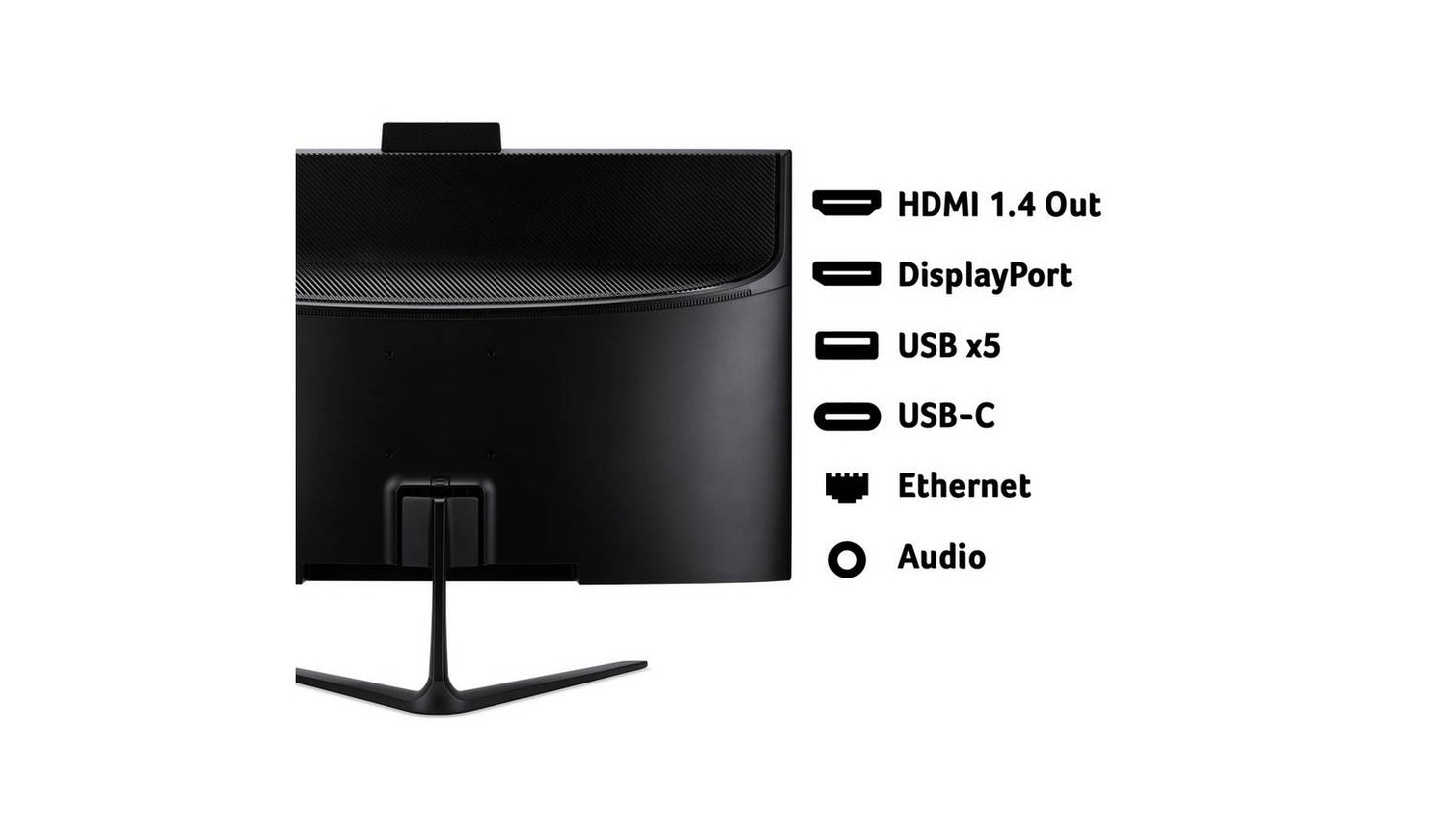 Acer AiO 24Inch N100 8GB 256GB All-in-One PC