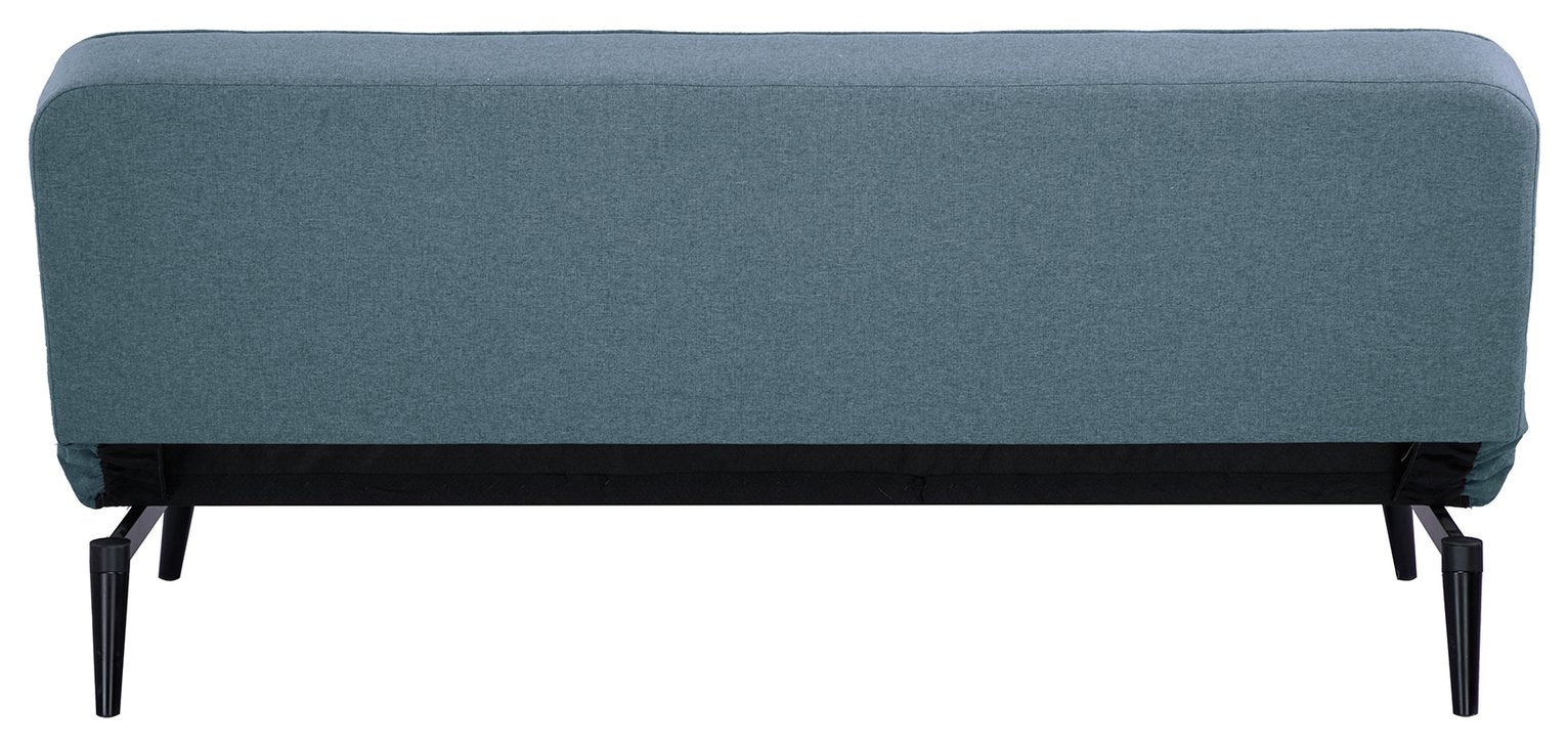 Argos Home Denzel Fabric Clic Clac Sofa Bed - Navy