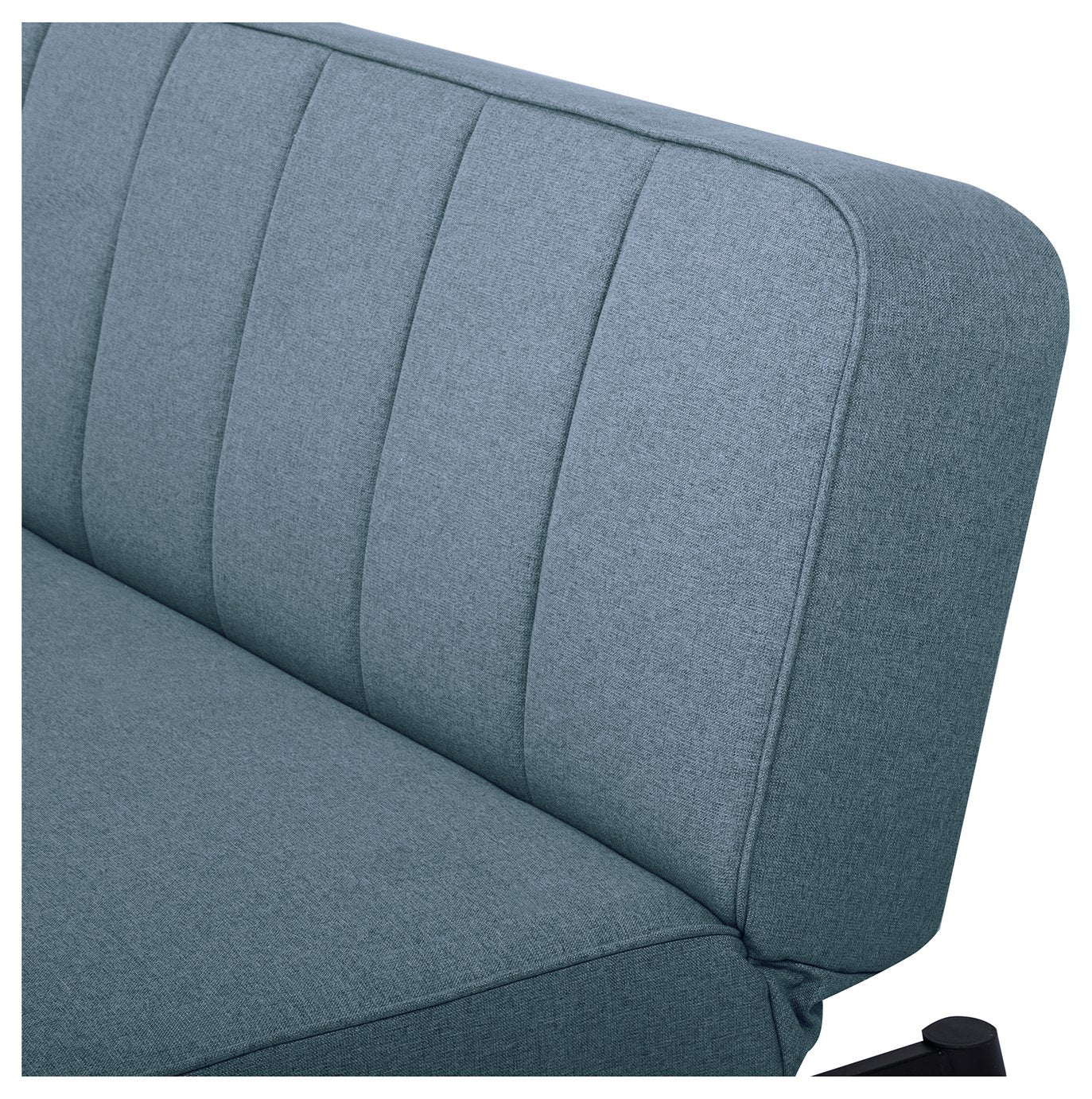Argos Home Denzel Fabric Clic Clac Sofa Bed - Navy