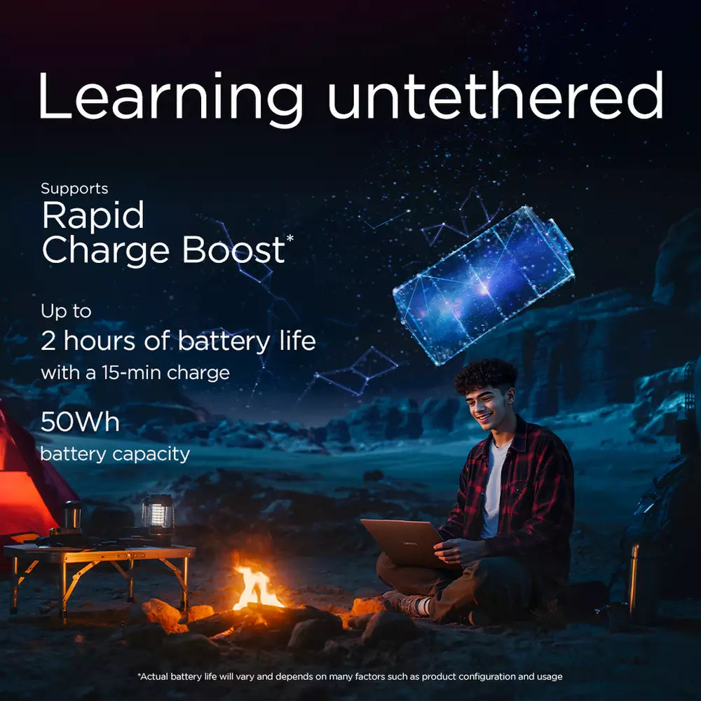 Lenovo Slim 3x 15.3in Snapdragon 16GB 512GB Laptop Bundle