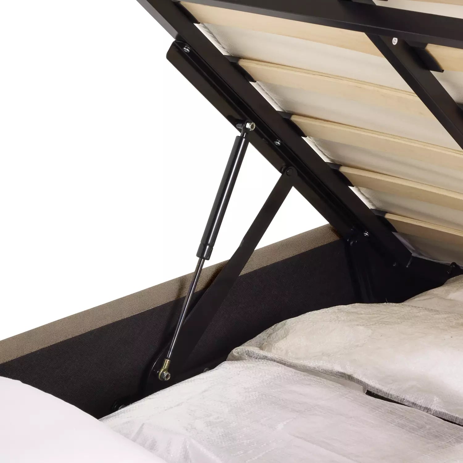 Habitat Chadwell Single End Lift Ottoman Bed - Taupe