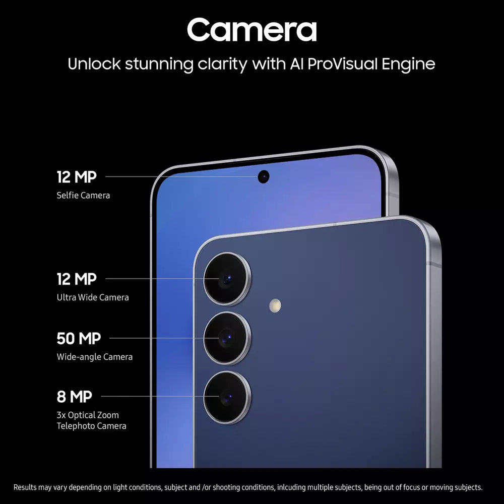 SIM Free Samsung Galaxy S25 FE 256GB AI Mobile Phone - Navy