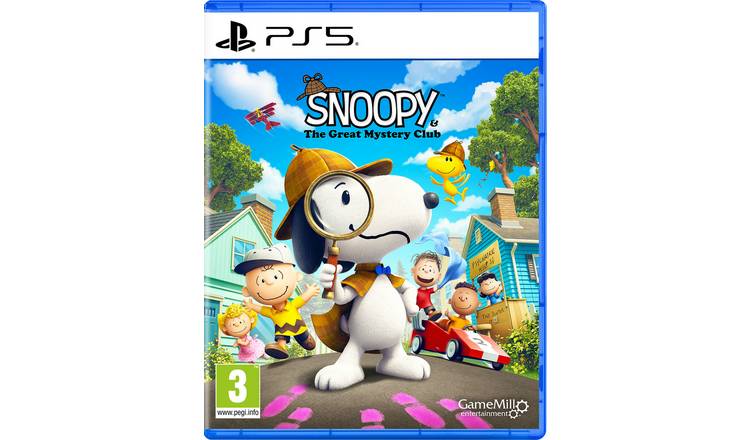 Snoopy & The Great Mystery Club PS5 Game