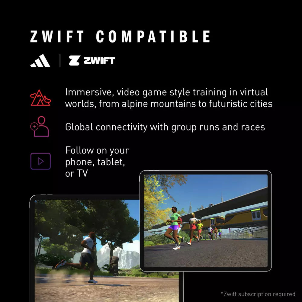 Adidas T-25 Folding Treadmill with Incline and Bluetooth