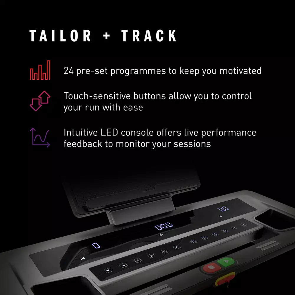 Adidas T-25 Folding Treadmill with Incline and Bluetooth