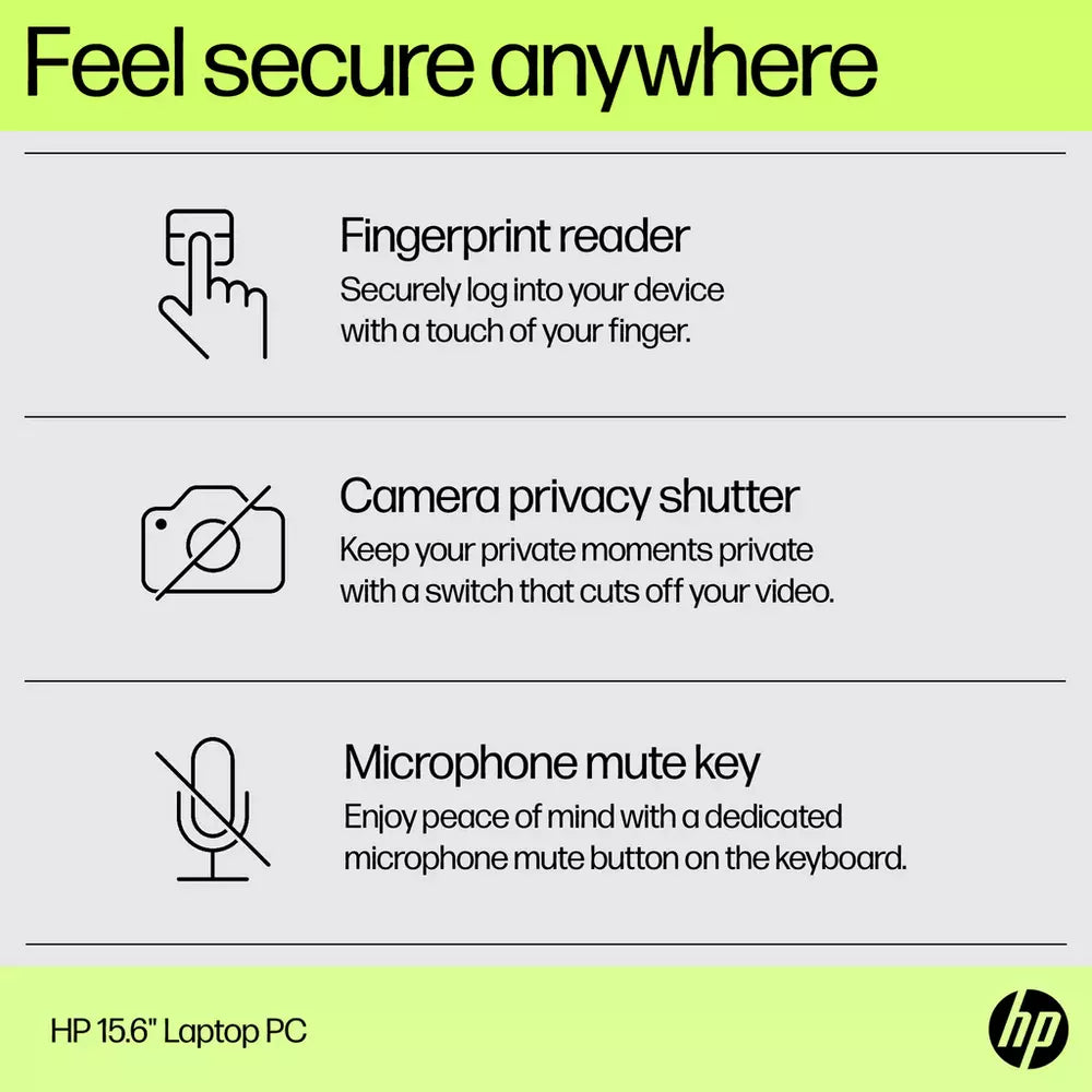 HP 15-fd0072na 15.6in Intel Core i5 16GB 512GB Laptop