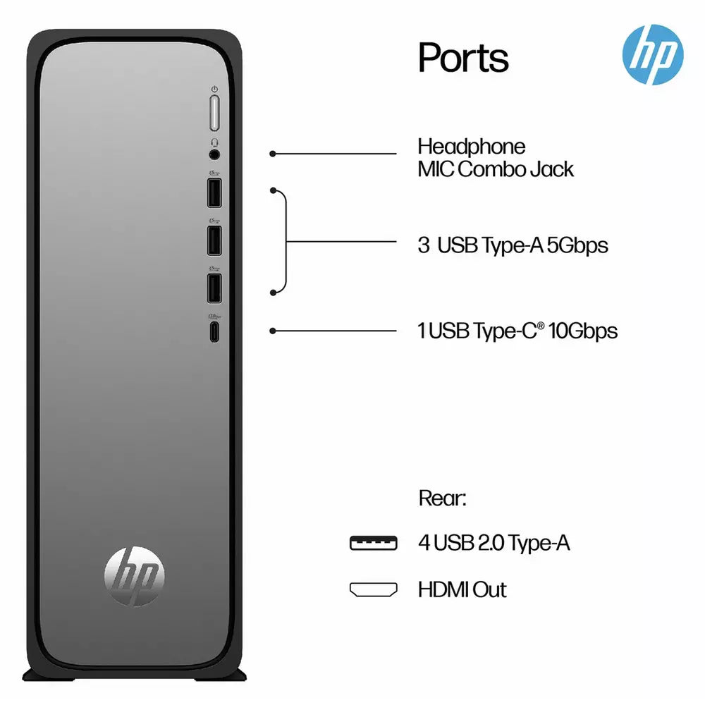 HP S03-0009na Intel Core i5 8GB 512GB Desktop Tower
