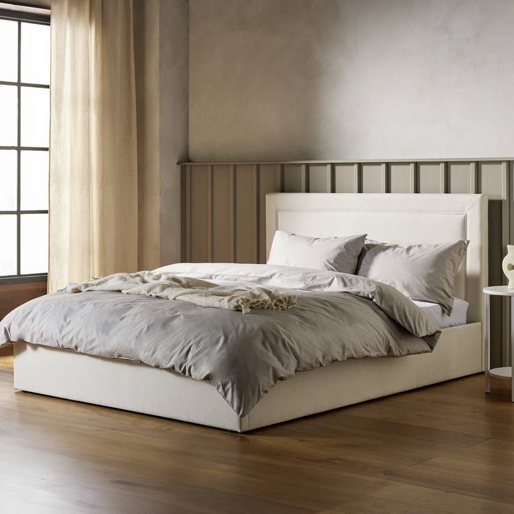 Habitat Dartford Small Double End Lift Ottoman Bed - Cream
