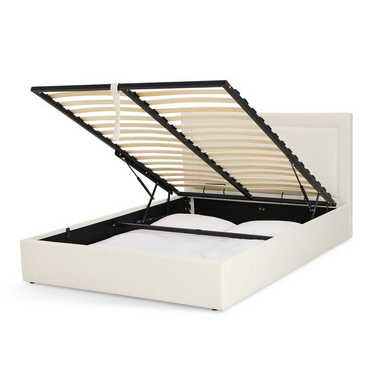 Habitat Dartford Small Double End Lift Ottoman Bed - Cream