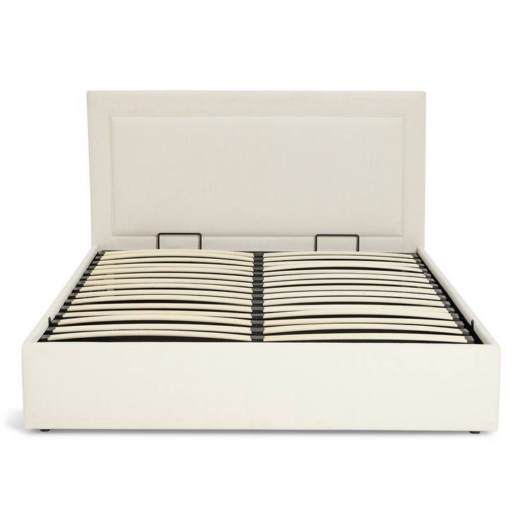 Habitat Dartford Small Double End Lift Ottoman Bed - Cream
