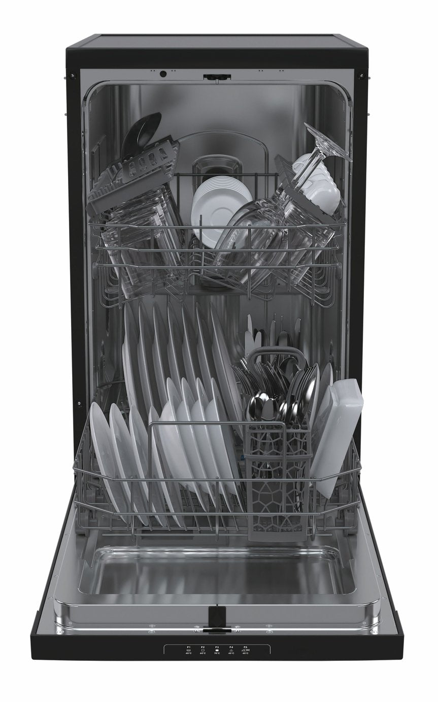 Candy CDPH 2L1049B 80 Slimline Dishwasher - Black