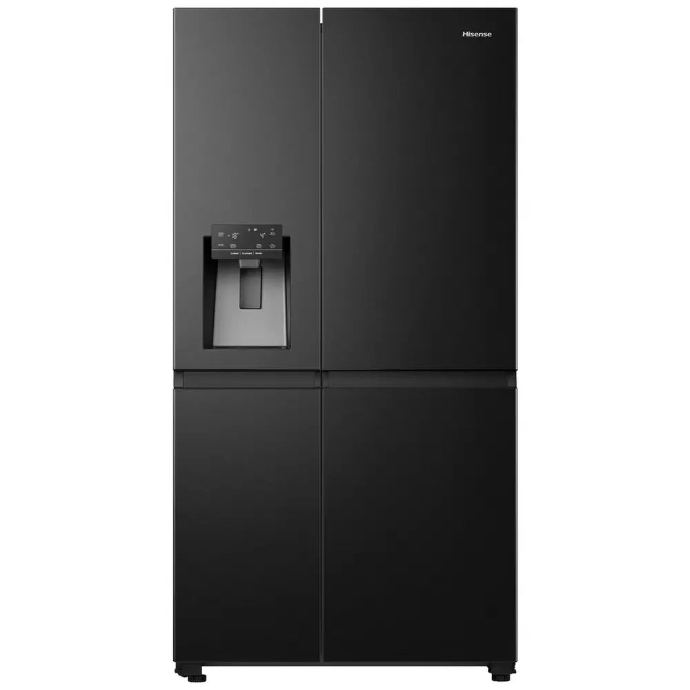 Hisense RS818N4IFE American Fridge Freezer - Black