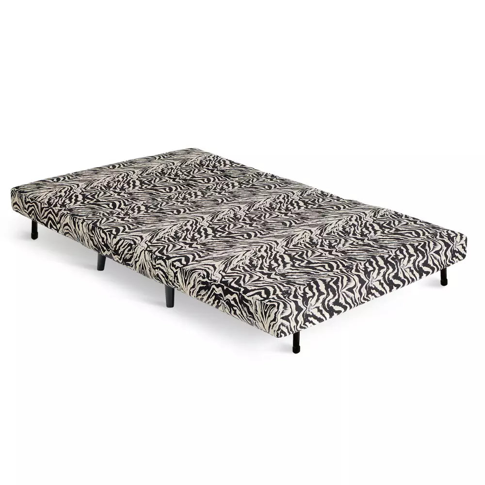 Habitat Roma Small Double Fabric Chairbed - Zebra Print