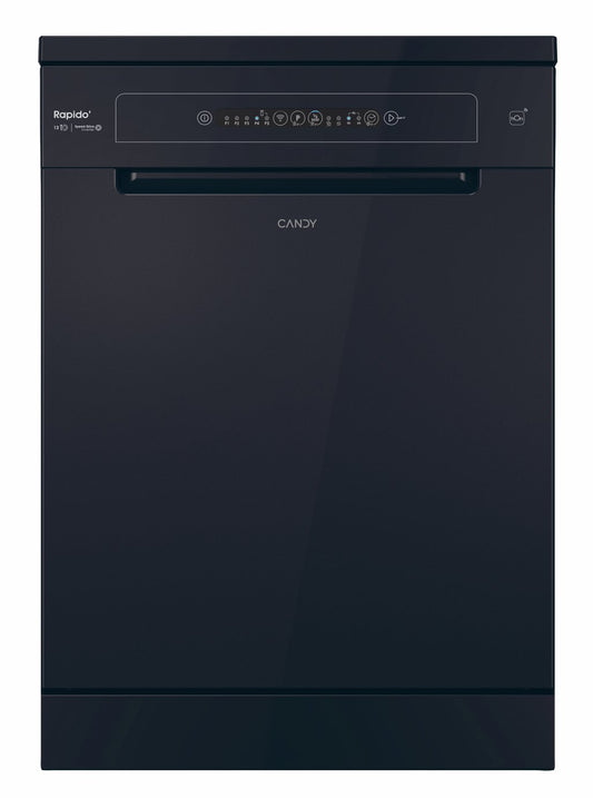 Candy FS CF3E9L0B80 Full Size Dishwasher - Black