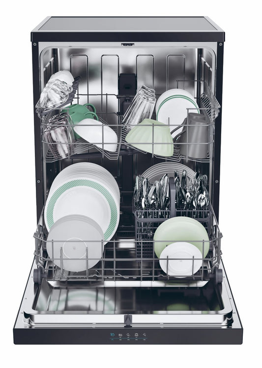 Candy FS CF3E9L0B80 Full Size Dishwasher - Black