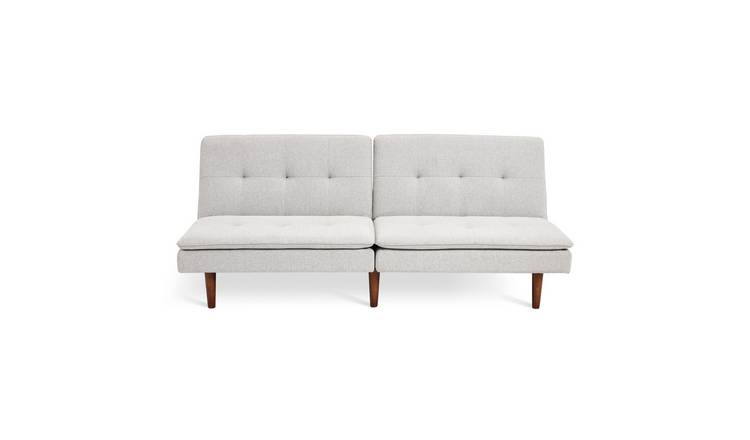 Habitat Theo Fabric 3 Seater Clic Clac Sofa Bed - Grey
