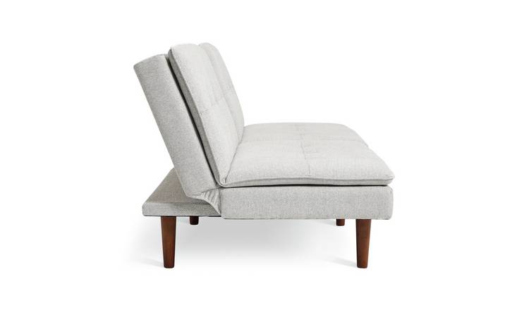 Habitat Theo Fabric 3 Seater Clic Clac Sofa Bed - Grey