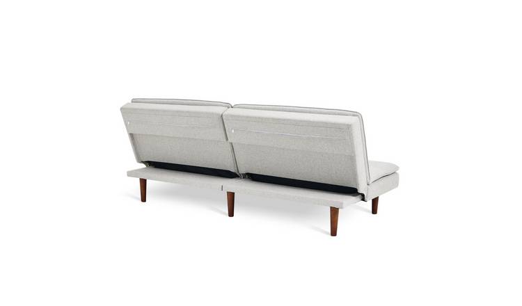 Habitat Theo Fabric 3 Seater Clic Clac Sofa Bed - Grey