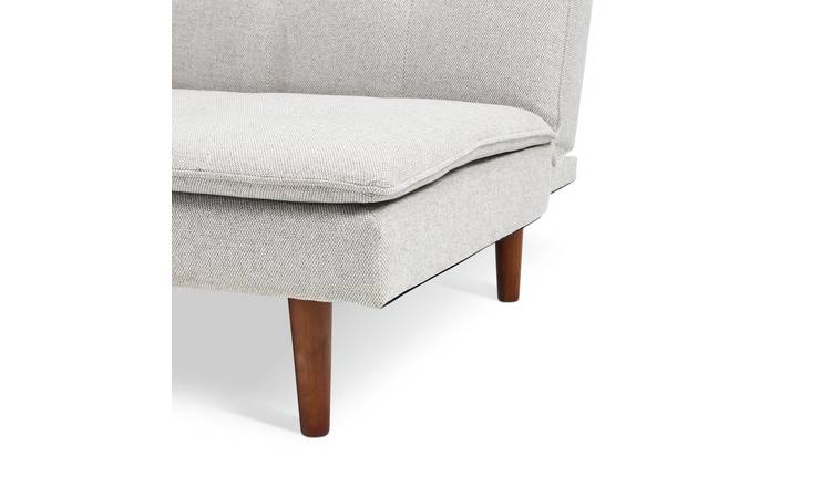 Habitat Theo Fabric 3 Seater Clic Clac Sofa Bed - Grey