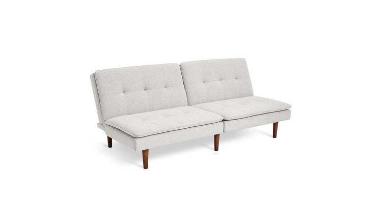 Habitat Theo Fabric 3 Seater Clic Clac Sofa Bed - Grey