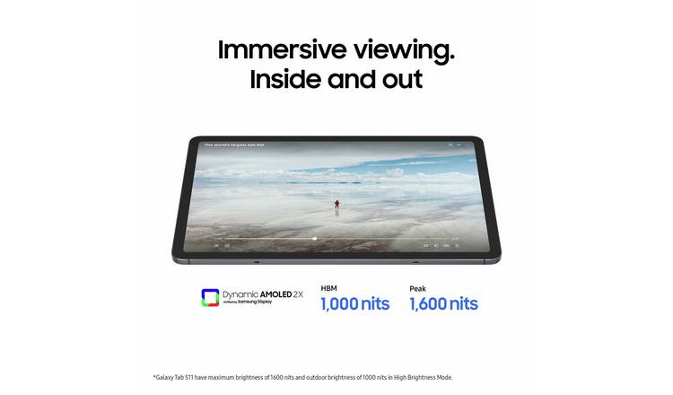 Samsung Galaxy Tab S11 10.9in 128GB Wi-Fi Tablet - Grey