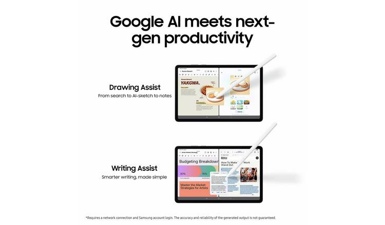 Samsung Galaxy Tab S11 10.9in 128GB Wi-Fi Tablet - Grey