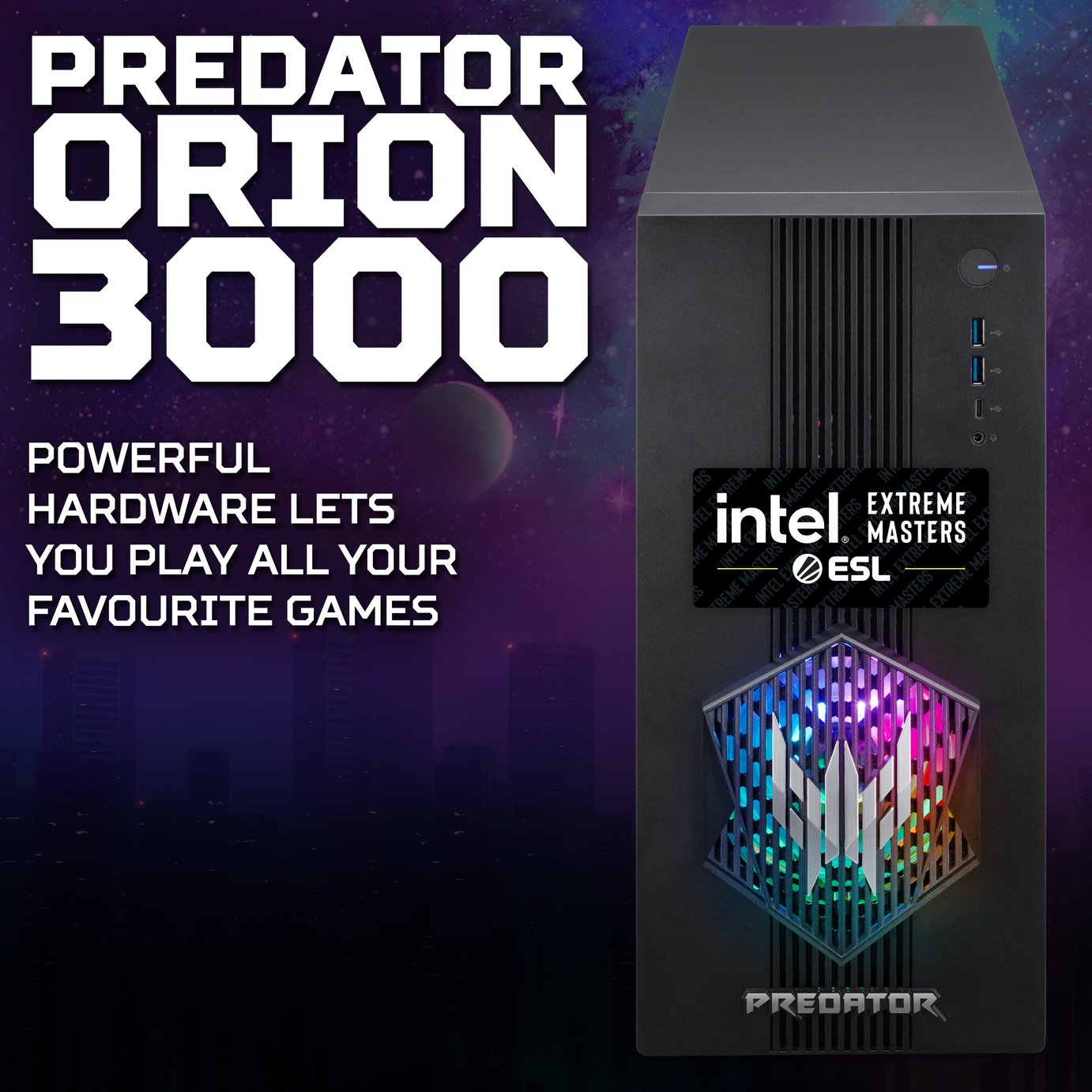 Acer Predator Orion 3000 16GB 512GB RTX 5060 Gaming PC