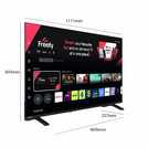 Toshiba 50Inch 50QV1563DB Smart 4K UHD HDR QLED Freely TV