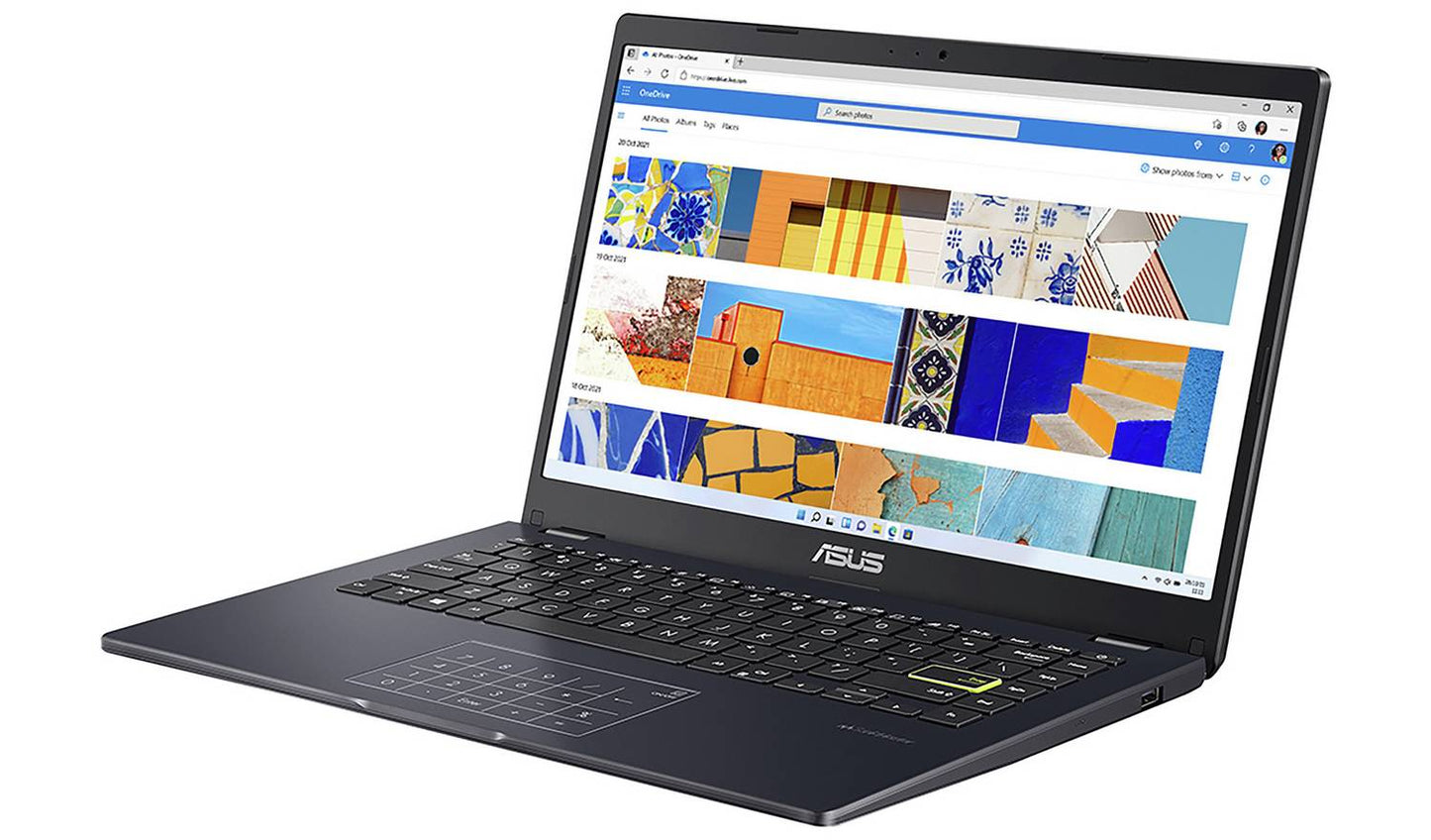 ASUS Vivobook E410 14in Intel Celeron 4GB 128GB Laptop- Blue