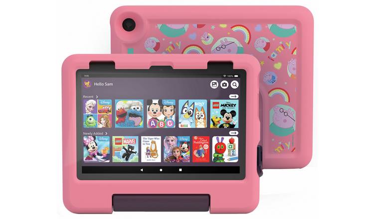 Amazon Fire HD 8 Kids Tablet (Peppa Pig) 8 Inch 32 GB - Pink