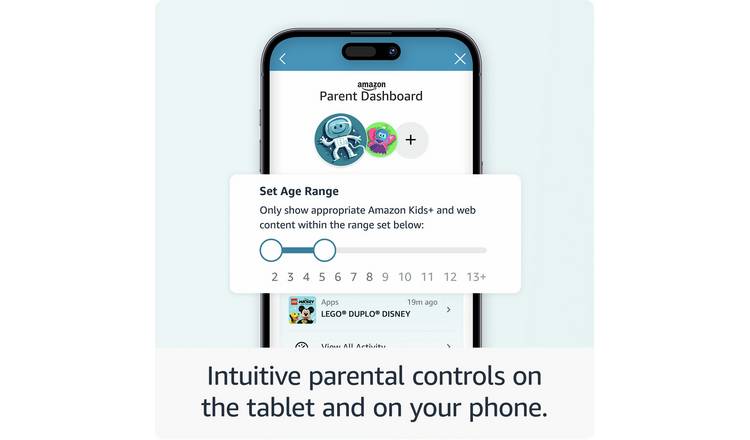 Amazon Fire HD 8 Kids Tablet (Peppa Pig) 8 Inch 32 GB - Pink