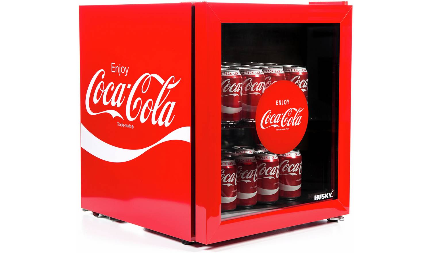 Husky Coca-Cola 48 Litre Drinks Cooler - Red